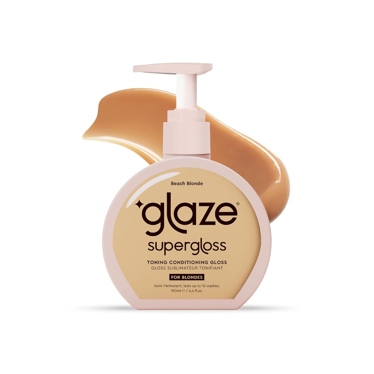 Supergloss Color Conditioning Gloss - Hydrating Semi-Permanent Hair Color & Shine Boost for Medium to Dark Blonde Hair - 6.4 Fl Oz | Warm Blonde