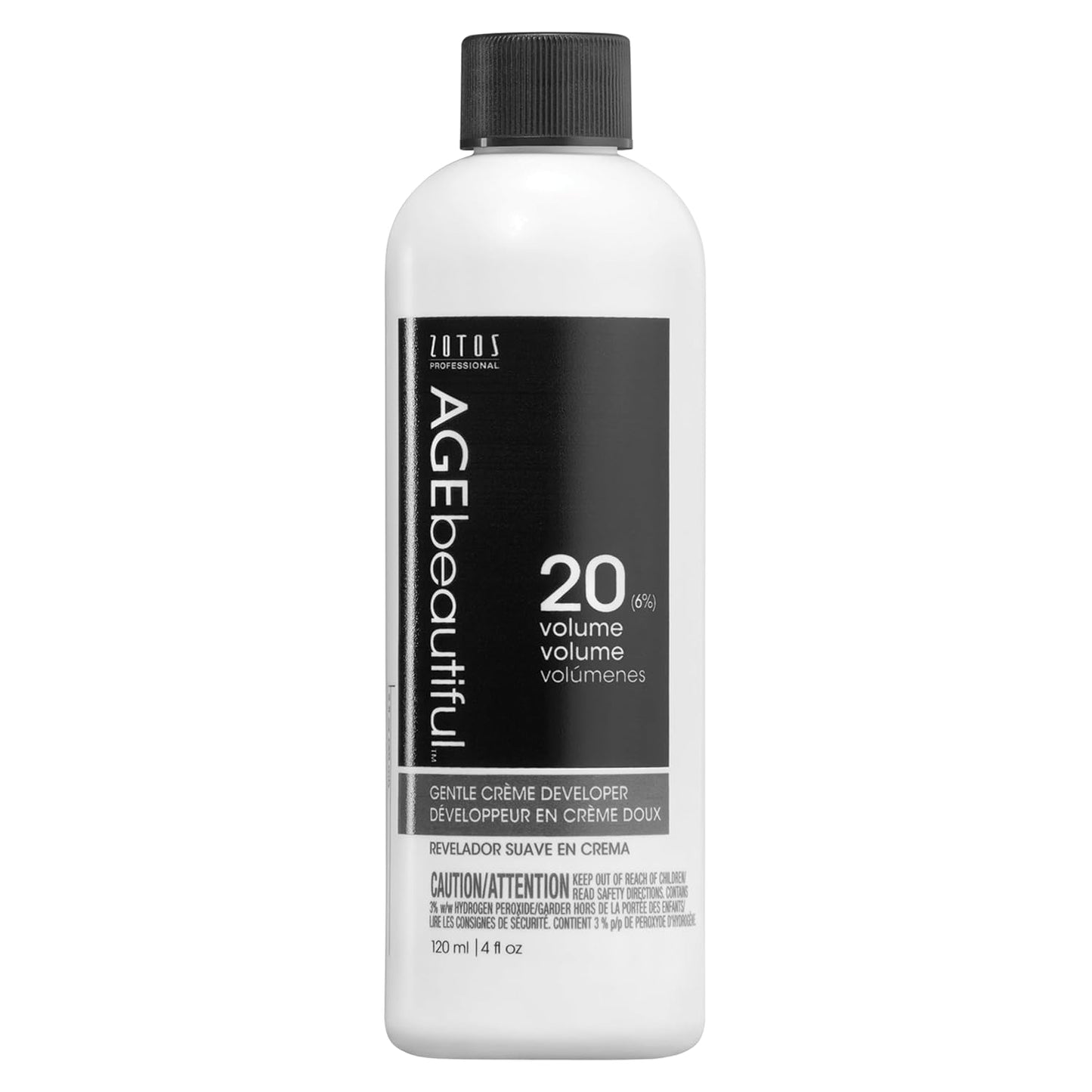 Gentle Creme Hair Developer for Permanent Color | Professional Gray Coverage & Long-Lasting Results - 20 Volume