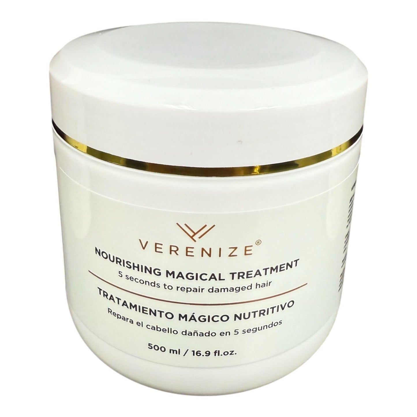Verenize Brazilian Keratin Hair Treatment Set, Professional Smoothing and Straightening System, 7 Pieces | Before & After Care!