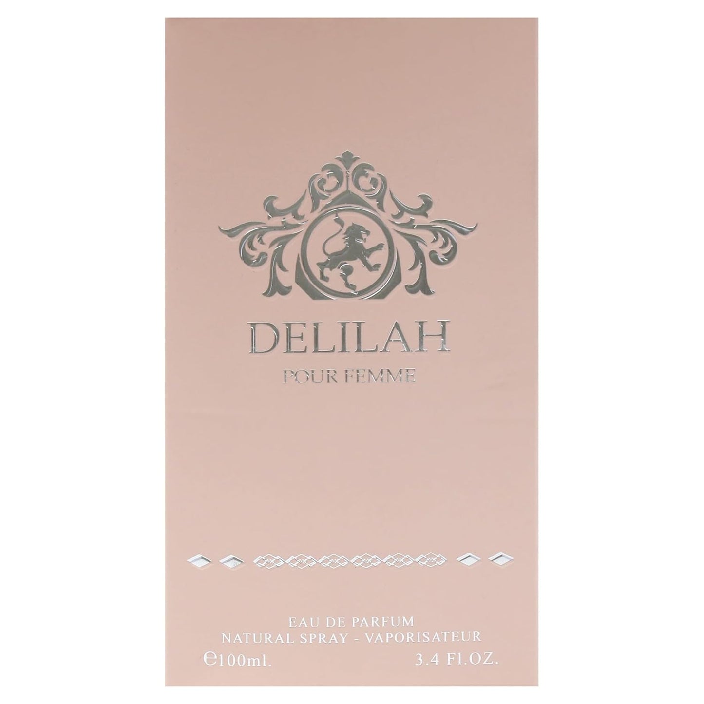 Lattafa Maison Alhambra Delilah Eau de Parfum Spray for Women - 3.4 Ounce | Elegant Floral Fragrance