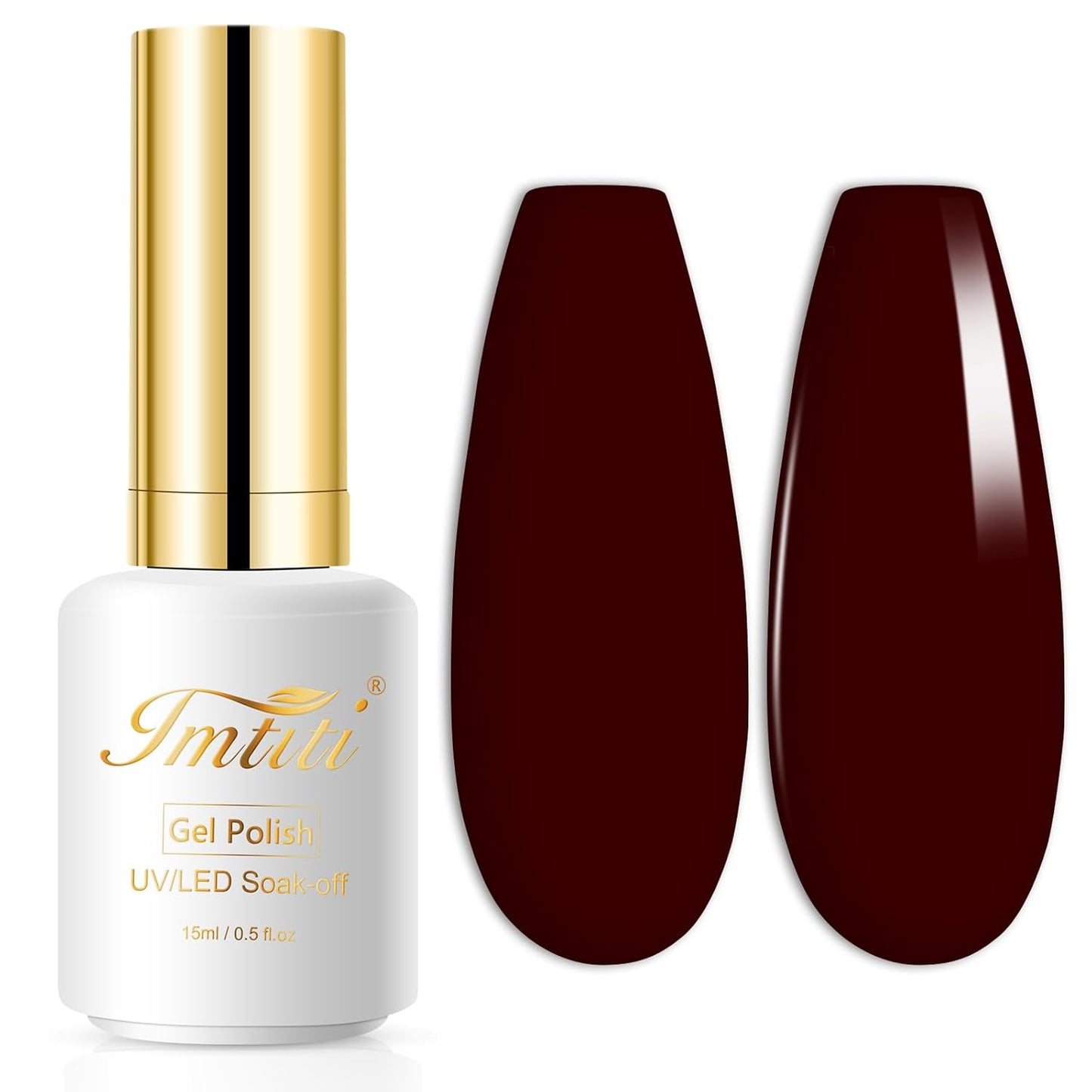 Coral Gel Nail Polish - UV/LED Soak Off Formula for Spring & Summer | 0.5 Fl Oz DIY Nail Art
