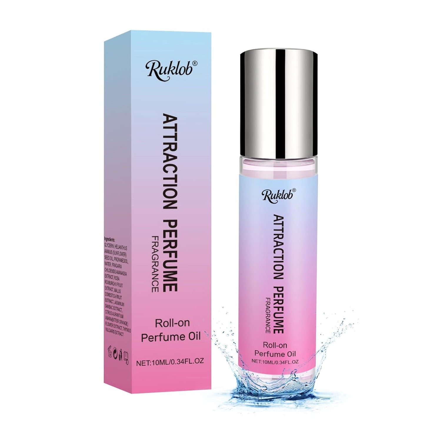 Pheromone Perfume for Women - Long-Lasting Roll-On Fragrance | Travel Size 0.34 fl. oz (10 mL)