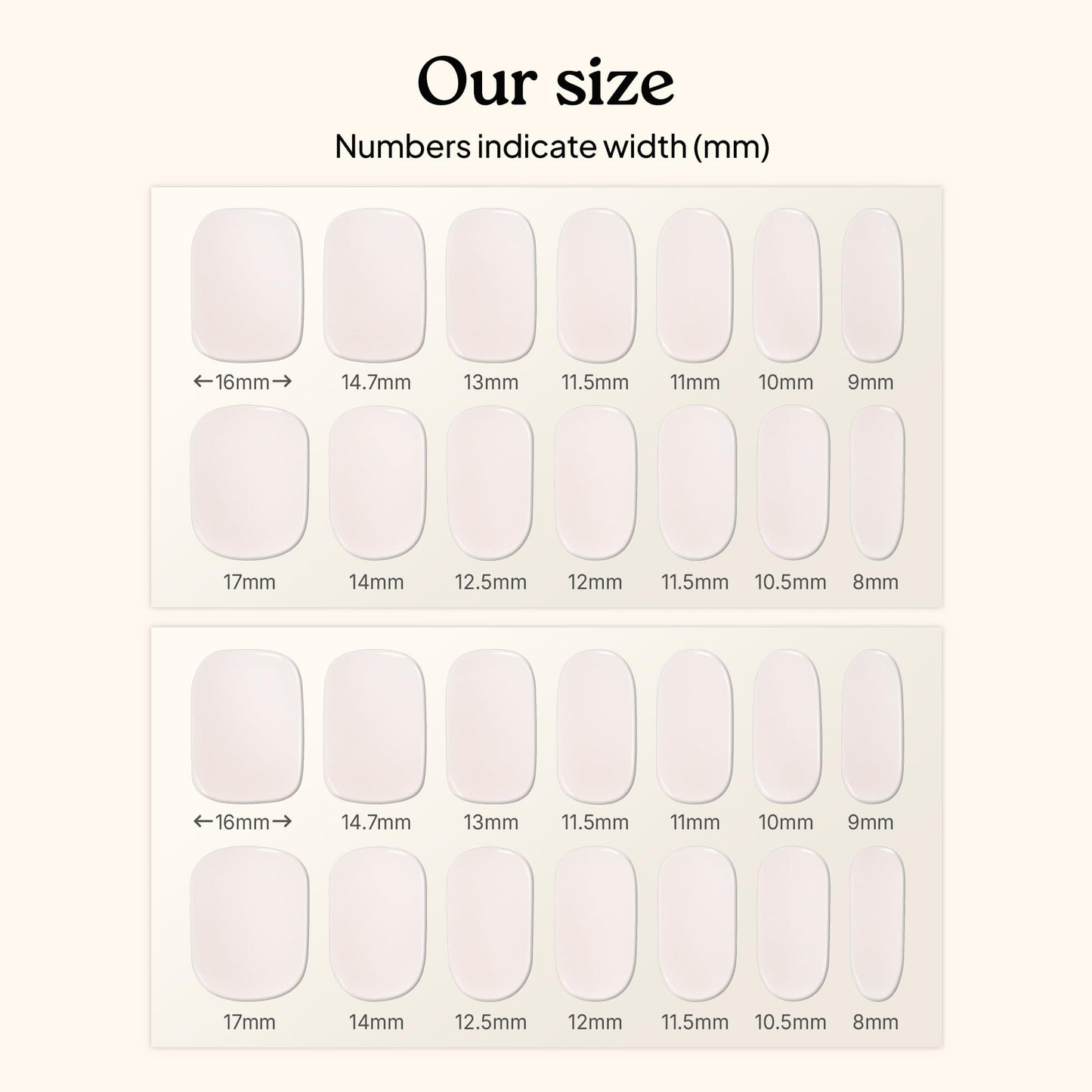Heyhae Semi Cured Gel Nail Strips | No LED Lamp Needed | White, Jelly | Easy Apply & Remove, Salon Quality | Includes 28 Strips, 2 Prep Pads, Nail File & Wooden stick - Hey, On My Milky Way