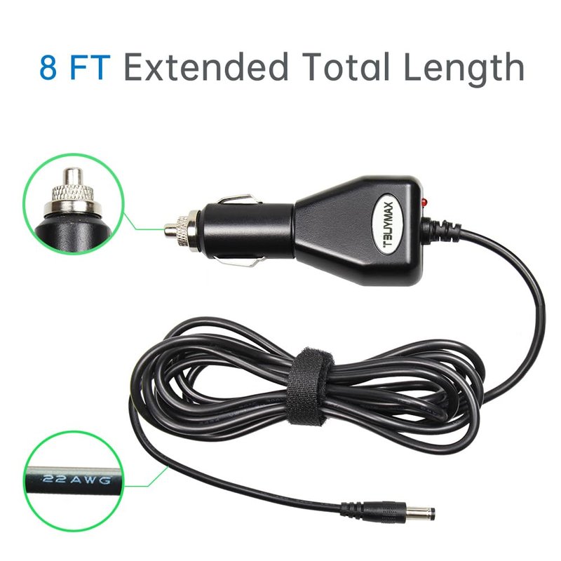 12 Volt Car Vehicle Lighter Adapter for Spectra S1, S2 Breast Pump - Replacement Power Adapter for Spectra S1,S2 Pumps Made After Feb 2015