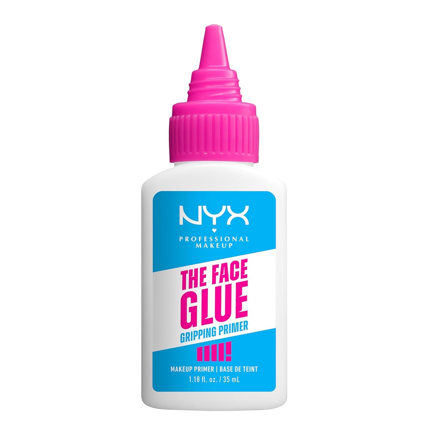NYX Professional Makeup Face Glue Gripping Primer - Hydrating, Long-Lasting Formula for 24HR Wear | Vegan & Cruelty-Free