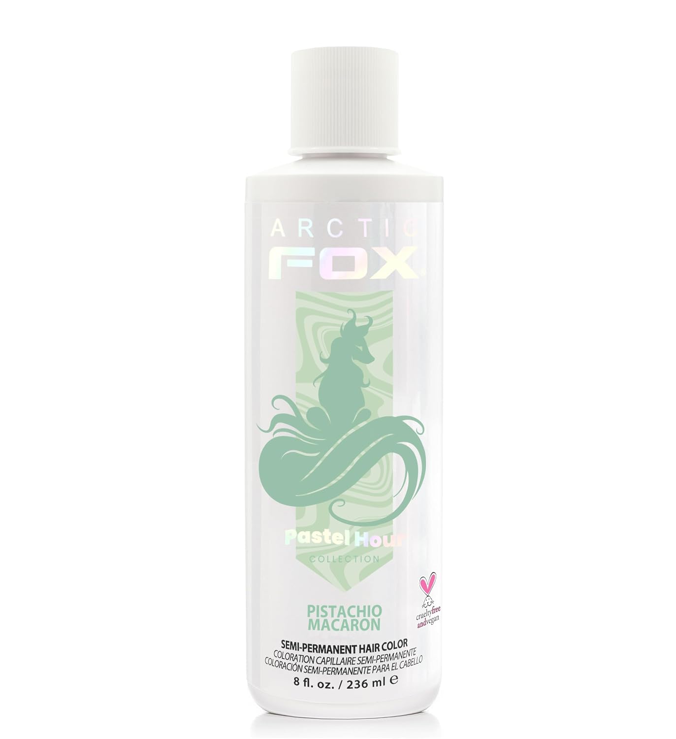 Arctic Fox Semi-Permanent Hair Dye - Vibrant Purple AF Color | Vegan, Ammonia-Free, 4 Fl Oz