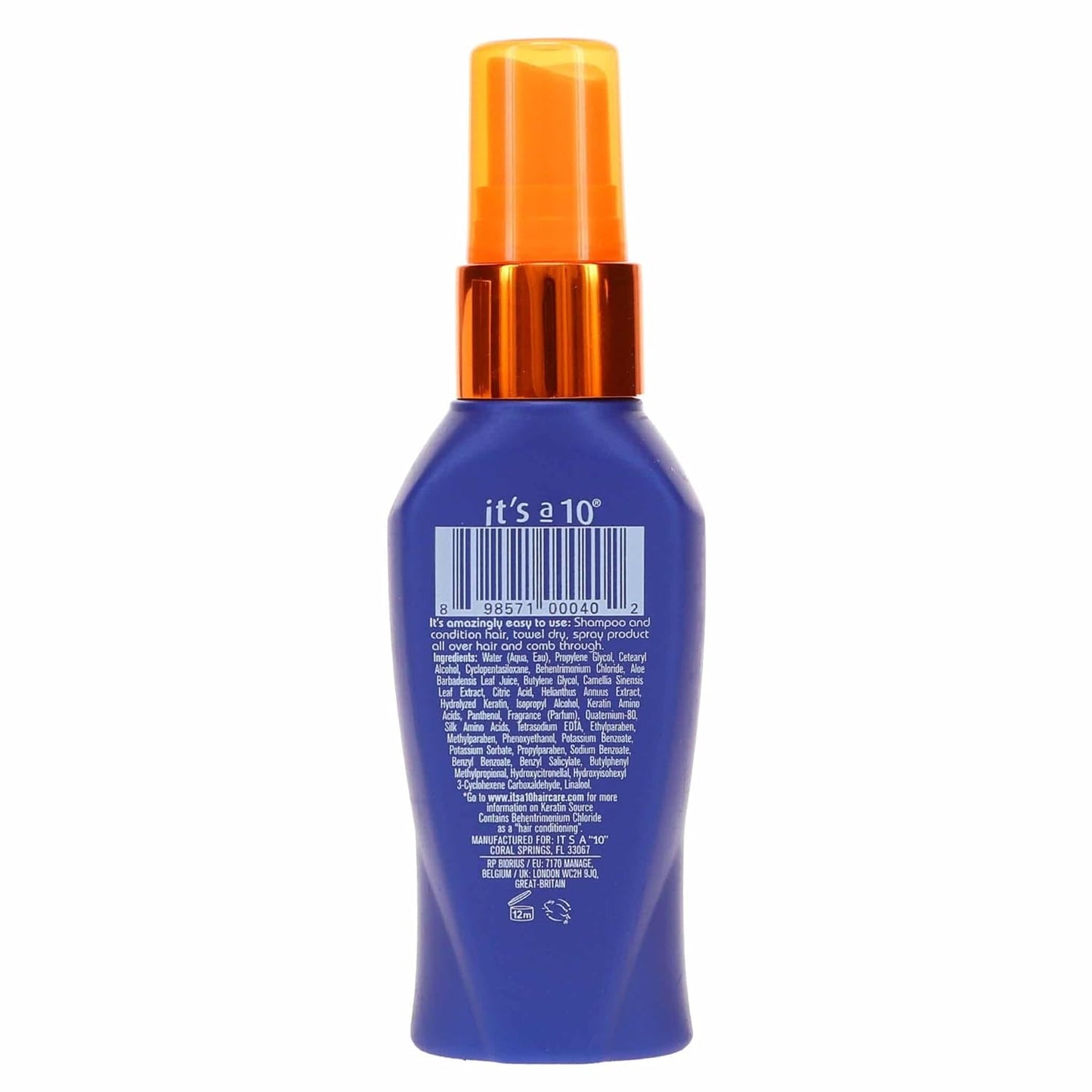 It's A 10 Miracle Leave-In Plus Keratin - Nourishing Hair Treatment | 2 Oz