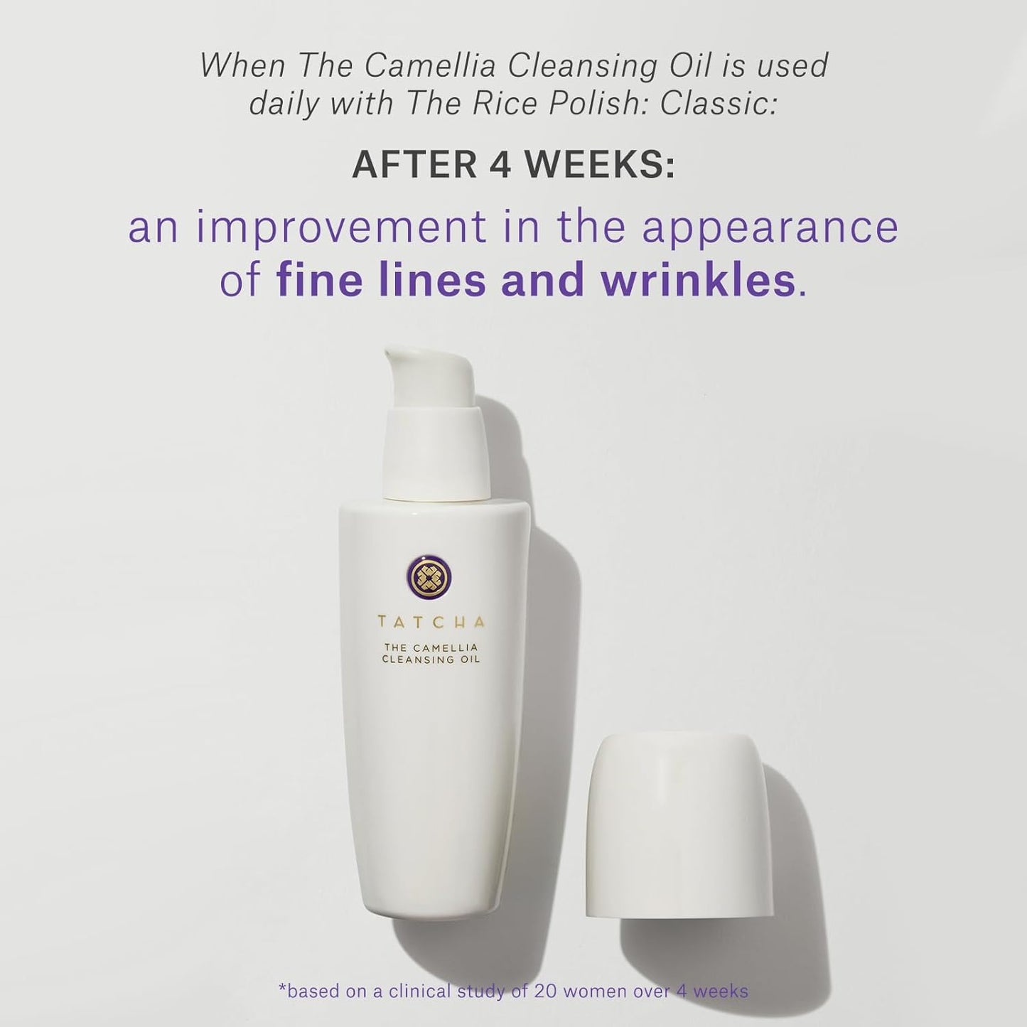 TATCHA Pure One Step Camellia Cleansing Oil - 2-in-1 Makeup Remover & Face Wash | 150 ml / 5.1 oz
