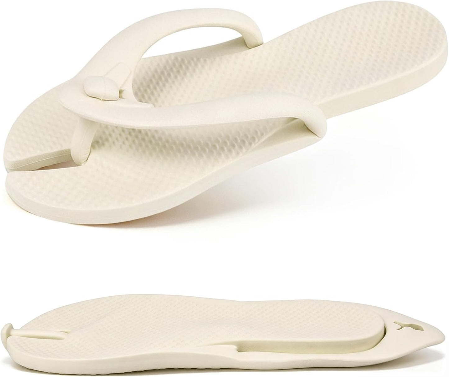 Quick-Dry Flip Flops for Women & Men - Lightweight Non-Slip Travel Slippers | Summer Beach Sandals