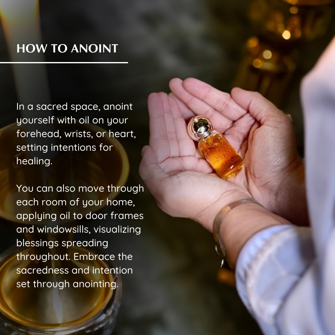 Frankincense & Myrrh Anointing Oil, 9ml, Christian Gifts, Aromafume