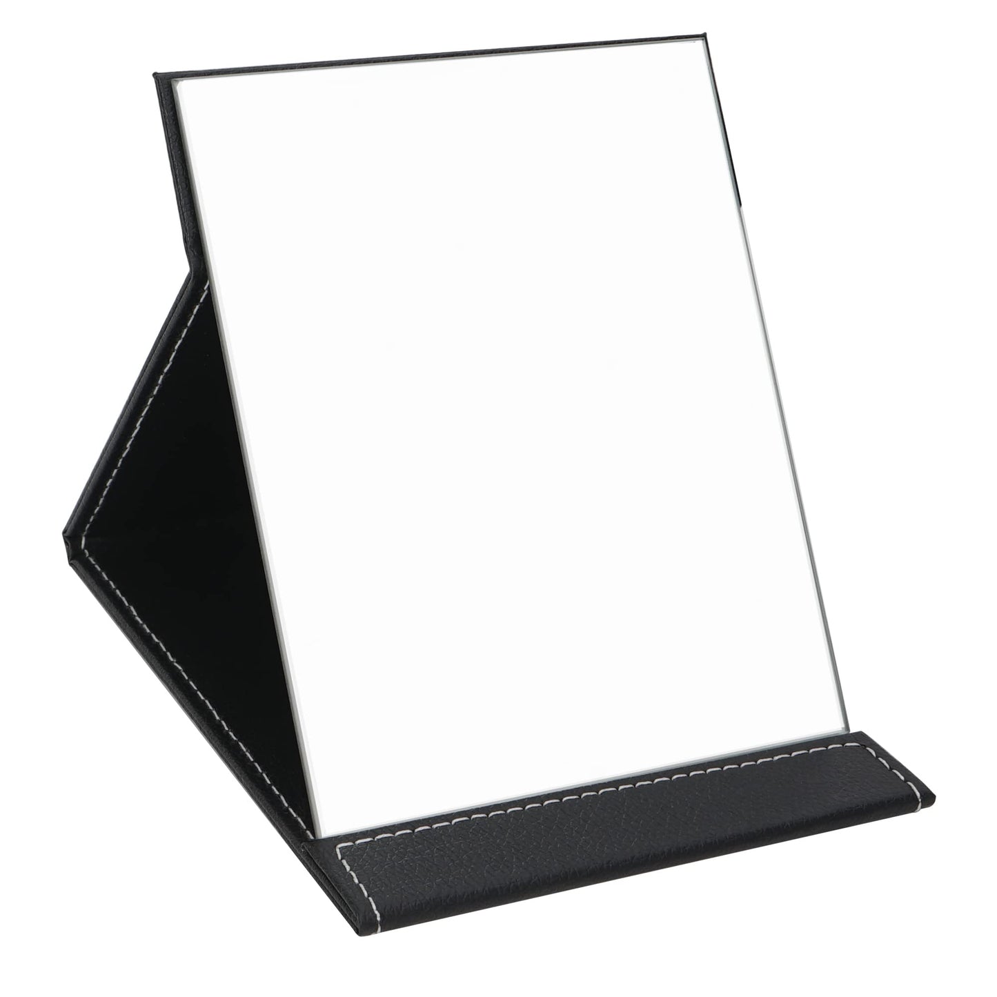 Folding Travel Mirror Portable Adjustable Ultra Thin Rectangular for Camping Home 8.7" L x 6.1" W
