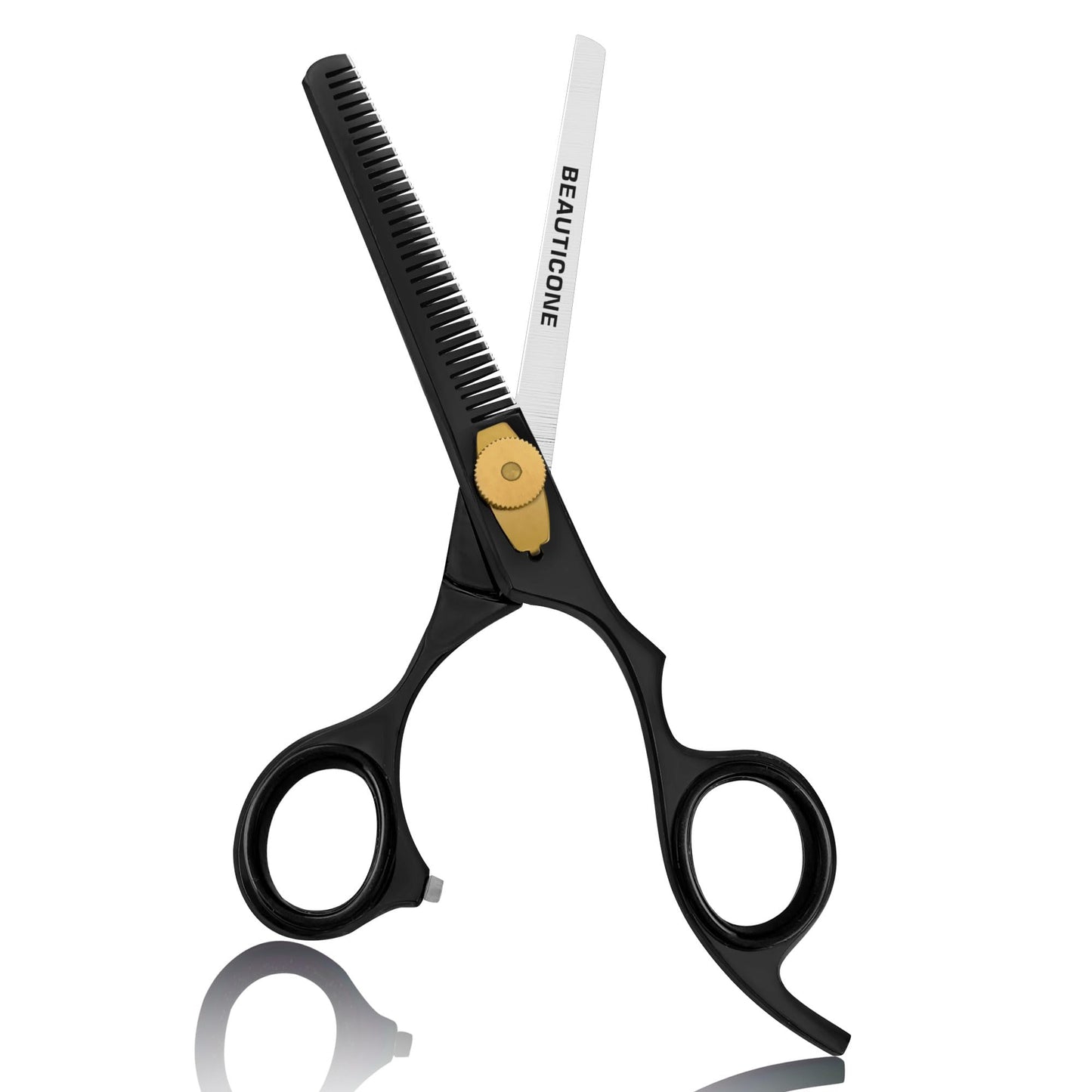 BEAUTICONE Thinning Shears for Hair Cutting, Professional Barber Hair Scissors, texturizing shears for Women/Men Trimming, Salon, Hair Layering scissor, Stainless Steel