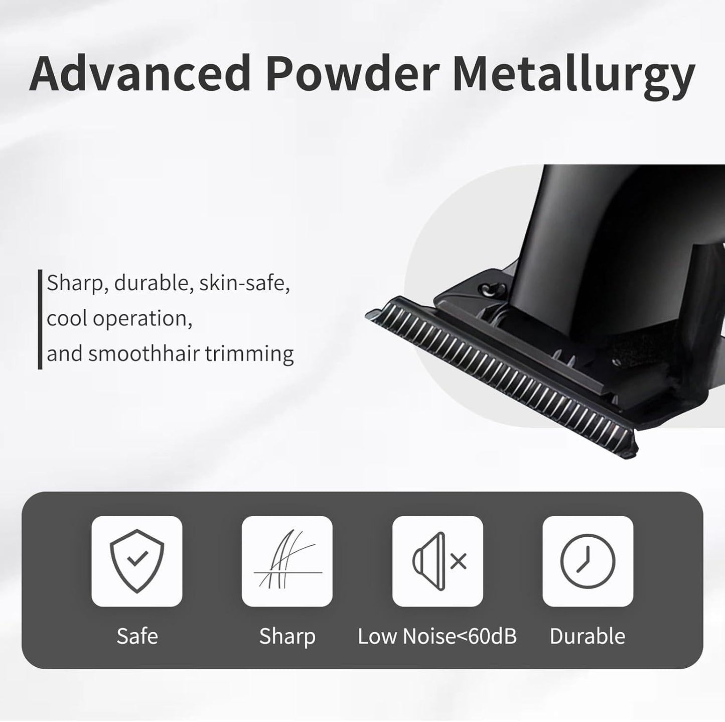KEMEI 2299 Professional Hair Clippers for Men Professional - Cordless&Corded Barber Clippers for Hair Cutting & Grooming Rechargeable Beard Trimmer