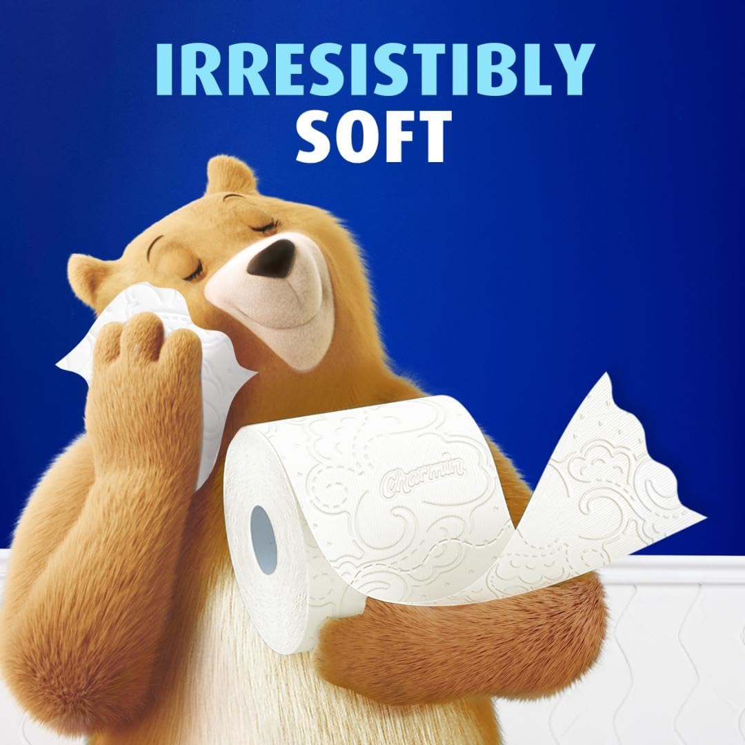Charmin Ultra Soft Toilet Paper - 6 Mega Rolls | Equivalent to 24 Regular Rolls
