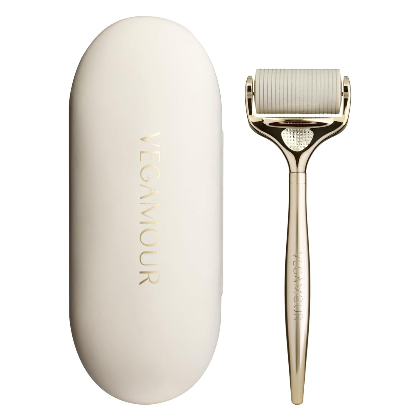 VEGAMOUR GRO+ Advanced Dermaroller - 1,200 Microneedle Scalp Tool | 0.25mm for Gentle Exfoliation & Maximum Coverage