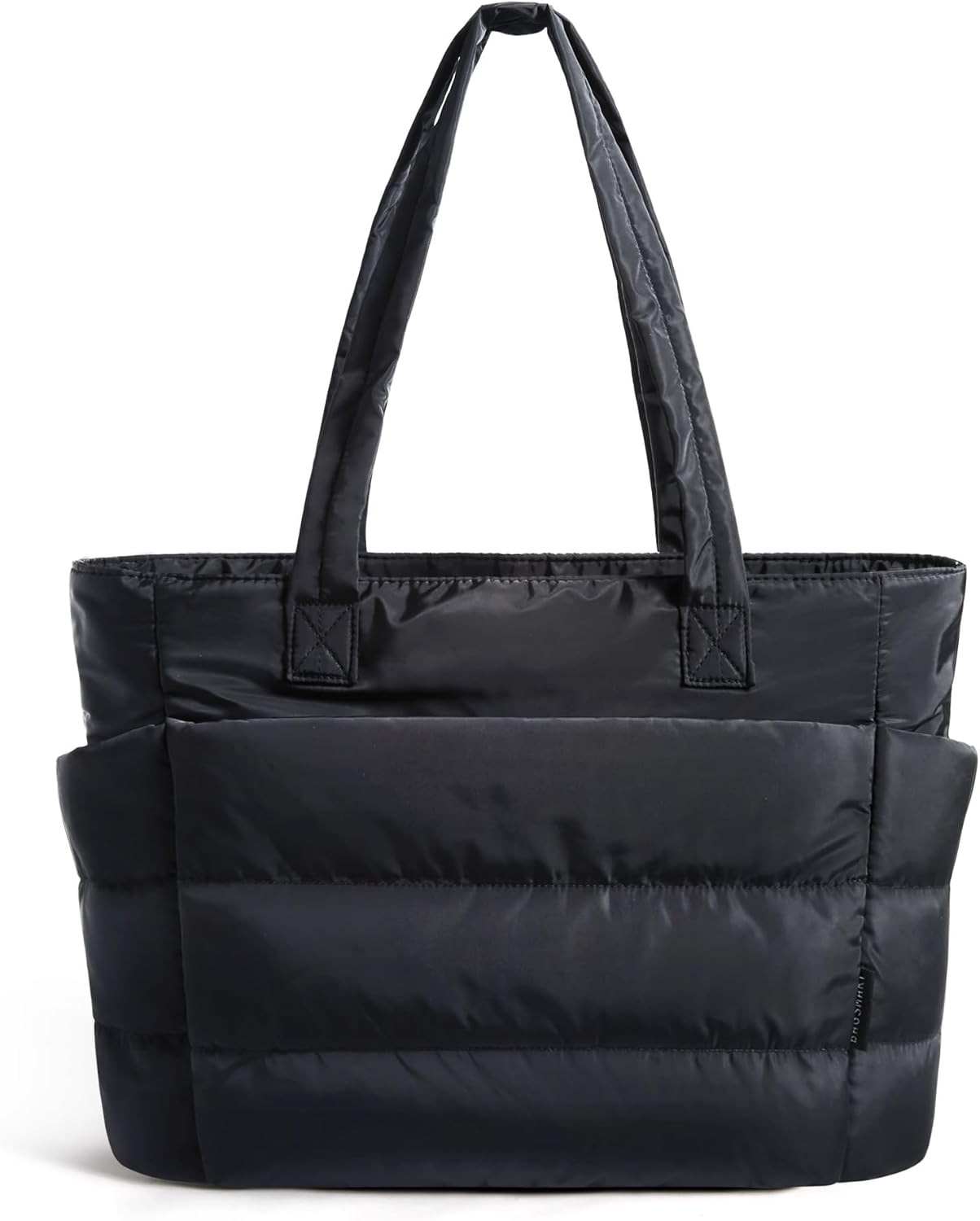 BAGSMART Tote Bag for Women - Lightweight Puffy Shoulder Bag with Compartments for Travel & Gym | Versatile Design