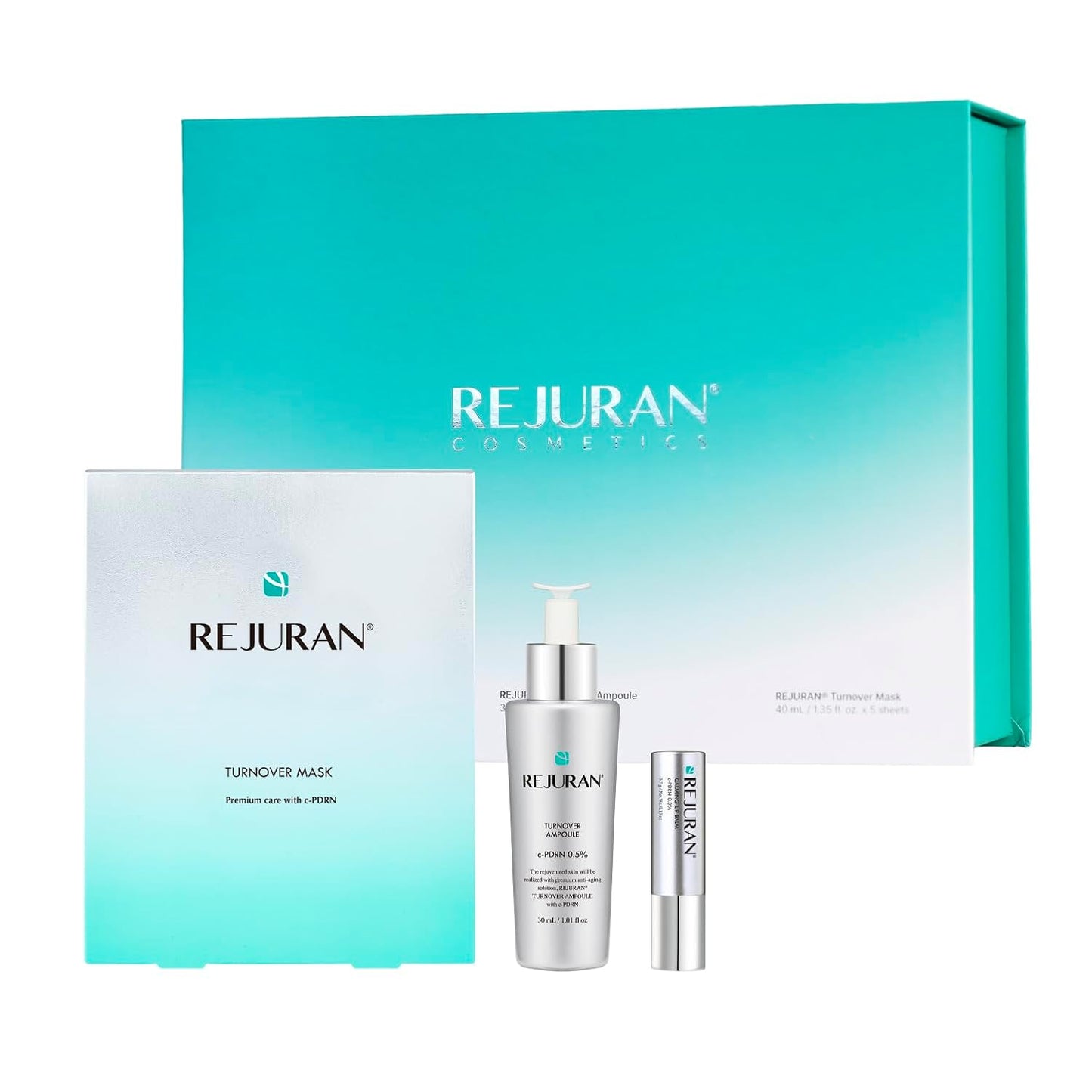 Rejuran® Dual Effect Ampoule - Korean Face Serum for Hydration, Firming & Radiance | 10mL Travel Size