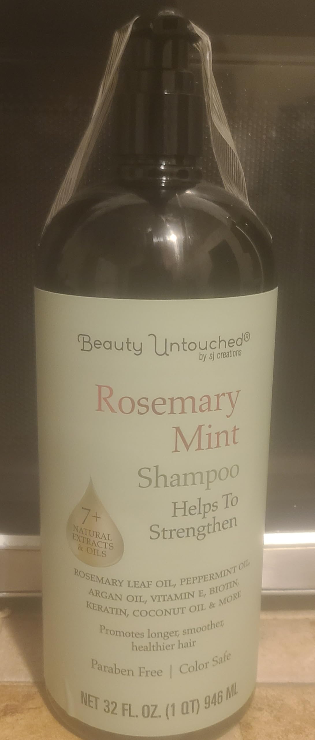 Beauty untouched Rosemary mint shampoo