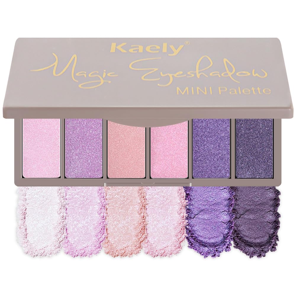 Cream Eyeshadow Stick Set - 6Pcs Waterproof Long-Lasting Sticks for Mature Skin | Neutral Nude Shimmer & Matte Finish