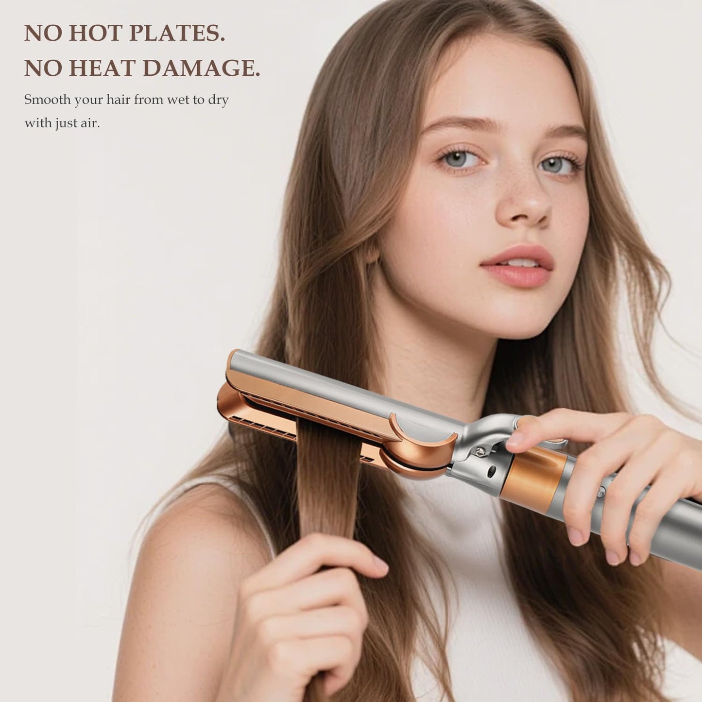 Dyson Airwrap Attachment - Airflow Nozzles for Smooth Hair Styling | Reduces Damage & Breakage