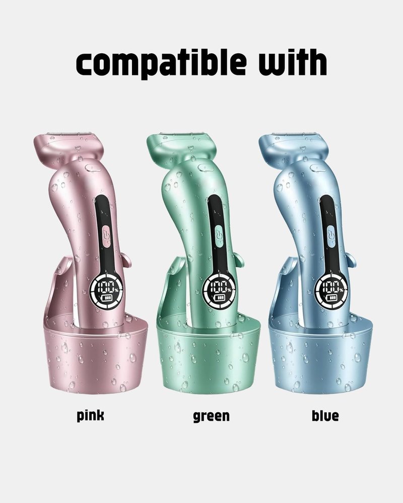 uijino 5V Charger Compatible with Akunbem Women Electric Shaver, USB Charging Cable for Akunbem Bikini Trimmer for Women, 1 Cleaning Brush, Power Cord 3.3ft