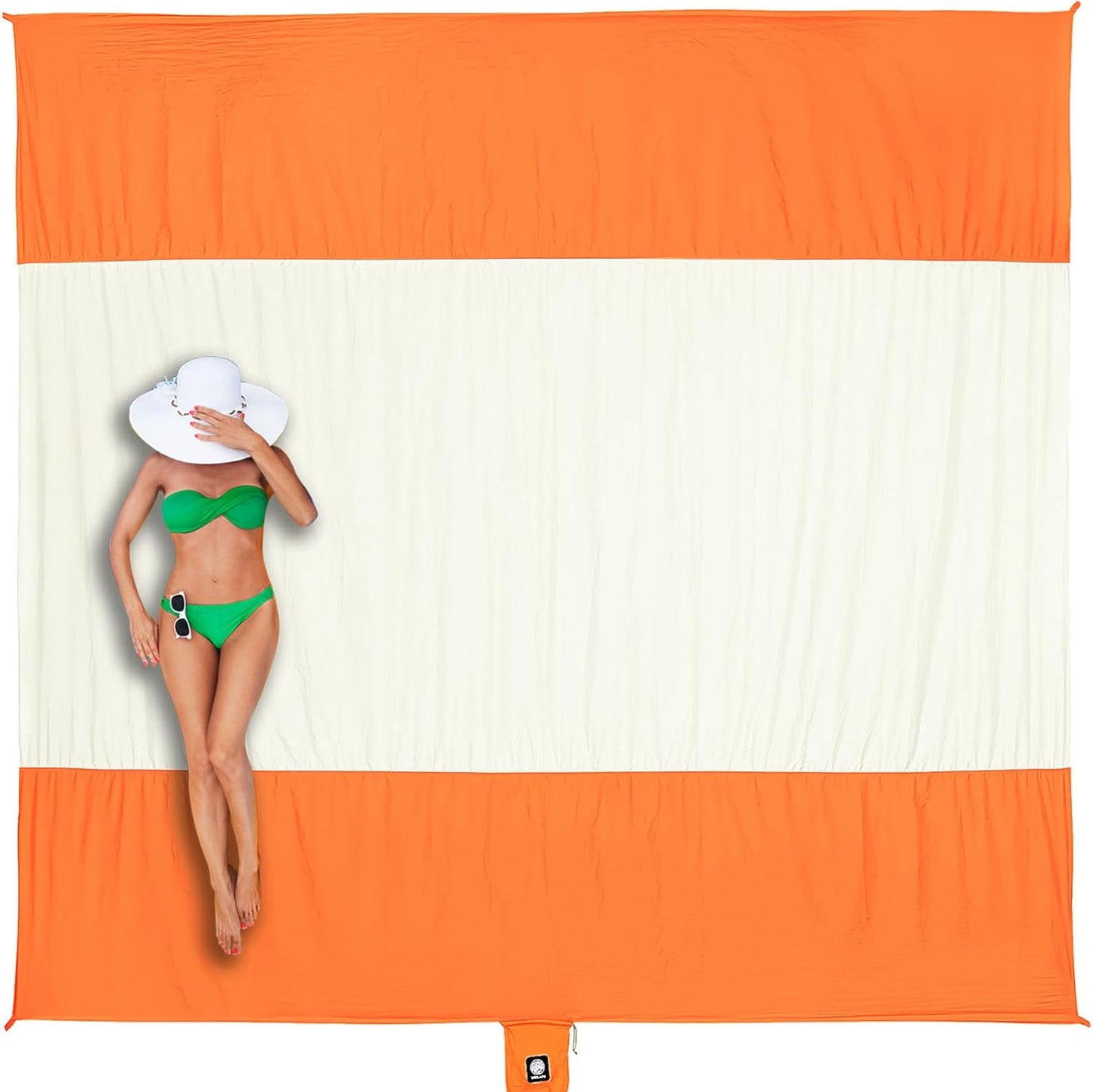 Beach Blanket - Sandproof Waterproof Extra Large Mat | Quick Drying for Vacation, Picnic & Camping