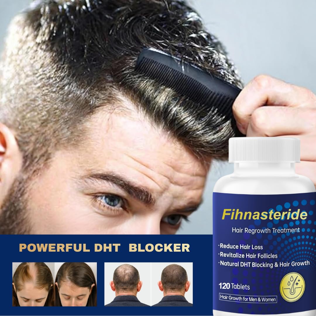 Advanced Hair Growth Support - Thicker, Fuller Hair for Men & Women | 120 Tablets