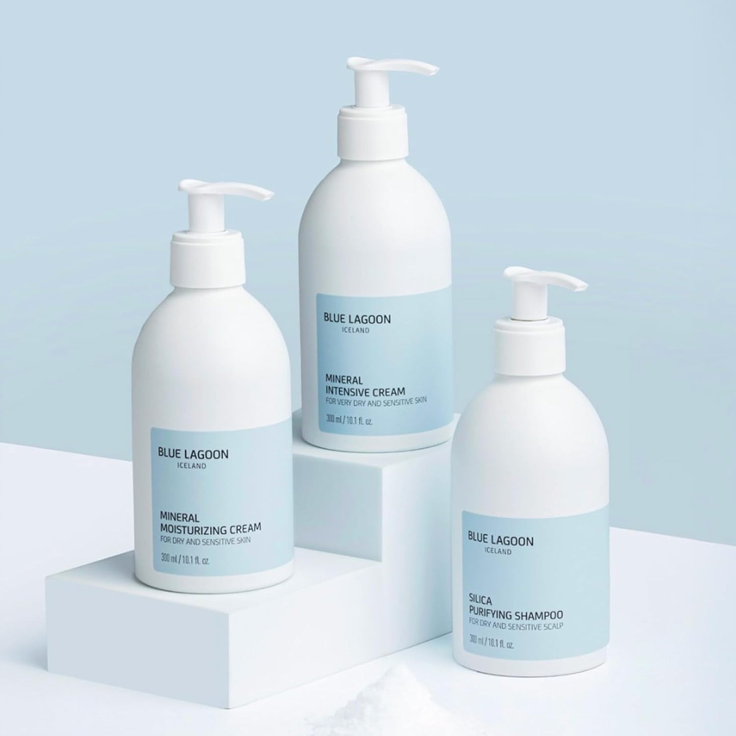 Blue Lagoon Skin Science - Mineral Moisturizing Cream - Hydrates Dry Skin with Seawater | Lightweight, Fragrance-Free 500ML
