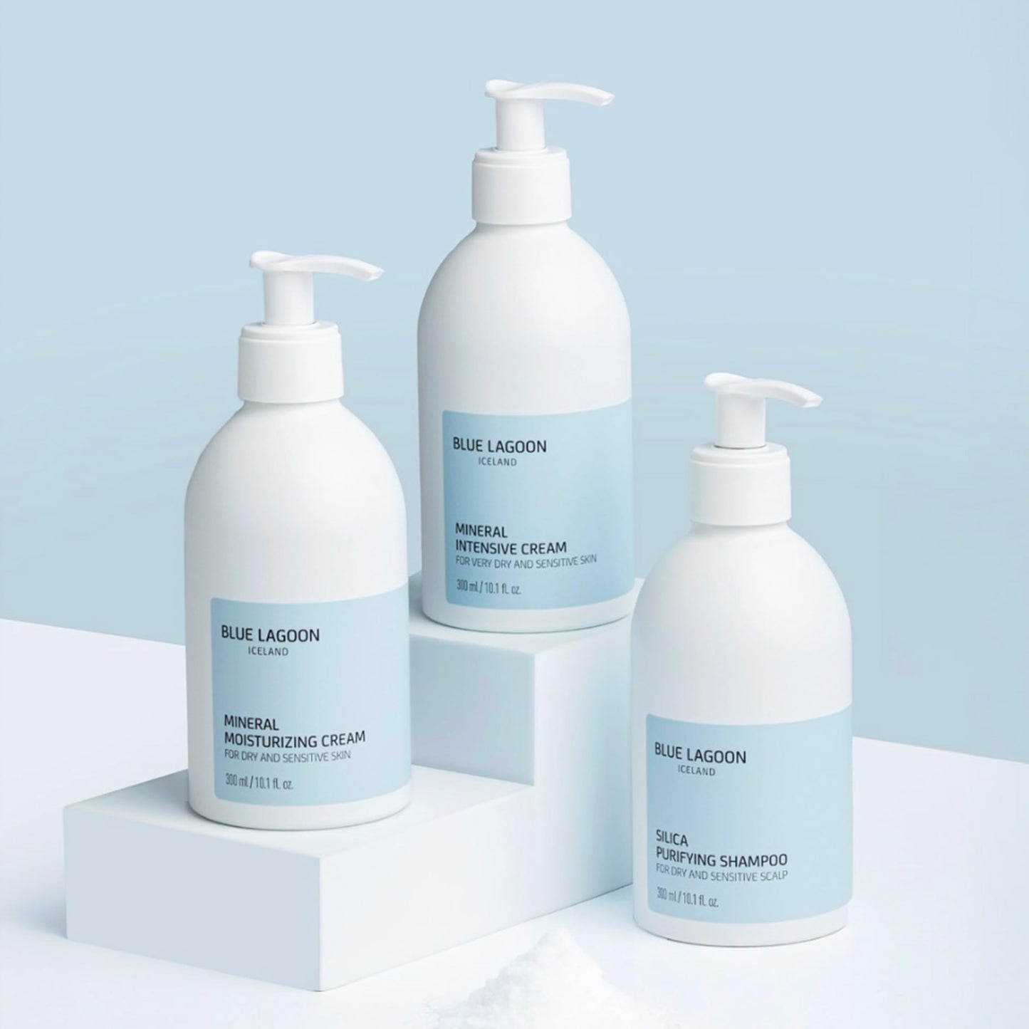 Blue Lagoon Skin Science - Mineral Intensive Cream - Rich Moisturizing Cream - Contains Blue Lagoon Seawater for Hydrating Skin - Gentle and Soothing on Skin - Prevents Dry Skin - 500ML