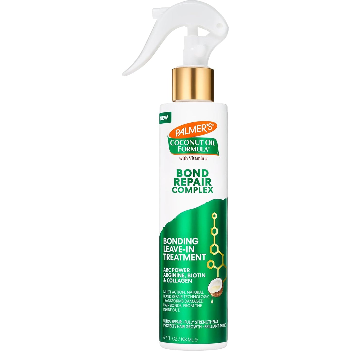 Palmer's Amino Bonding Complex Leave-In Conditioner Spray - Coconut Oil & Vitamin E, Anti-Frizz, 6.7 fl. oz
