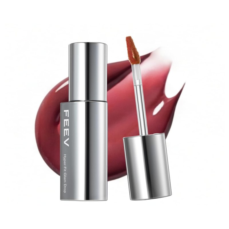 Hyper Fit Glam Drop Lip Tint - Hydrating Jojoba Oil & Shea Butter, Non-Sticky Gloss | Mauve Sugar (0.11 Oz)