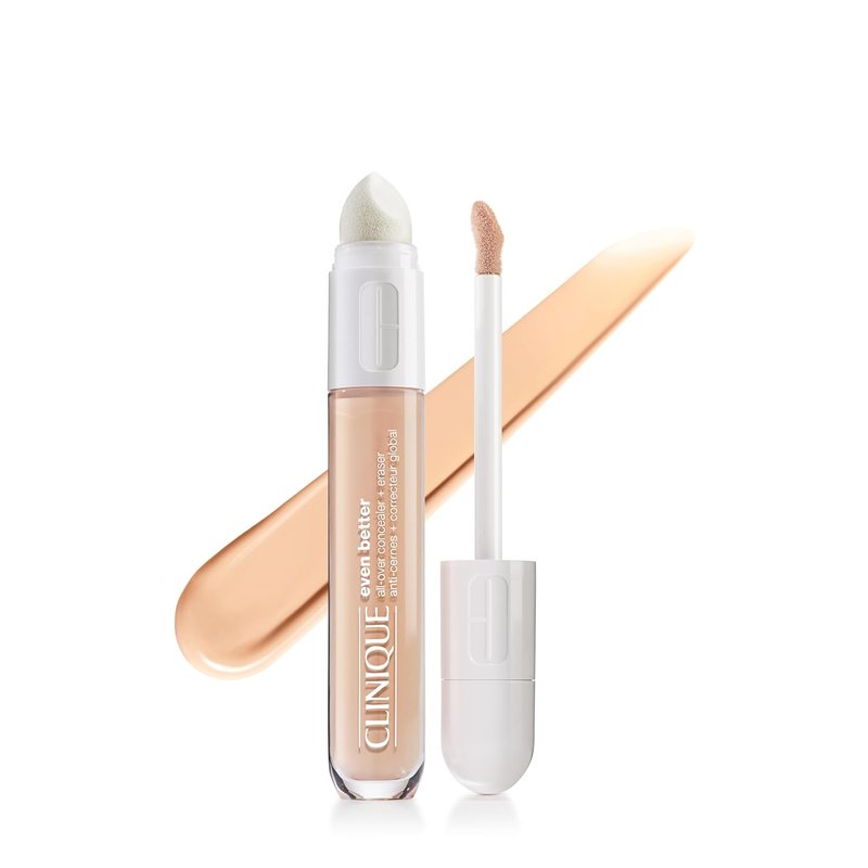Clinique Even Better Concealer - Full Coverage for Dark Undereye Circles | Hydrating with Hyaluronic Acid & Caffeine