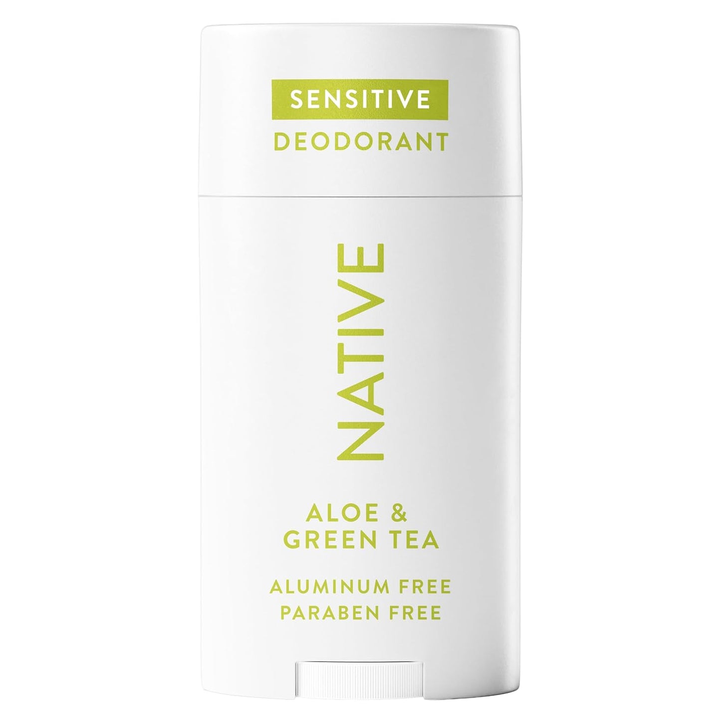 Native Sensitive Deodorant - Naturally Derived Ingredients for 72-Hour Odor Control | Aluminum-Free, Baking Soda, Coconut Oil, Aloe & Green Tea