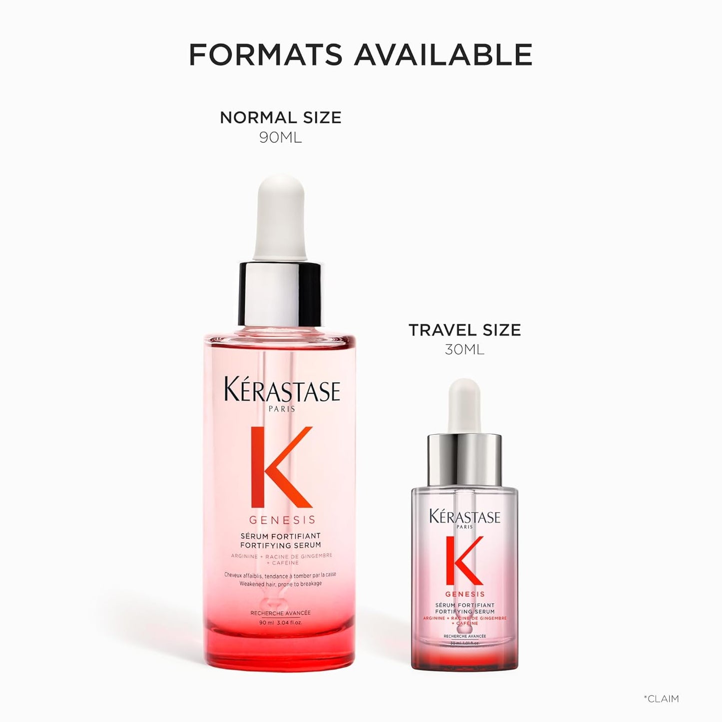Kerastase Genesis Hair Serum - Strengthening Treatment for Weak & Damaged Hair | Nourishes, Anti-Breakage, Silicone-Free