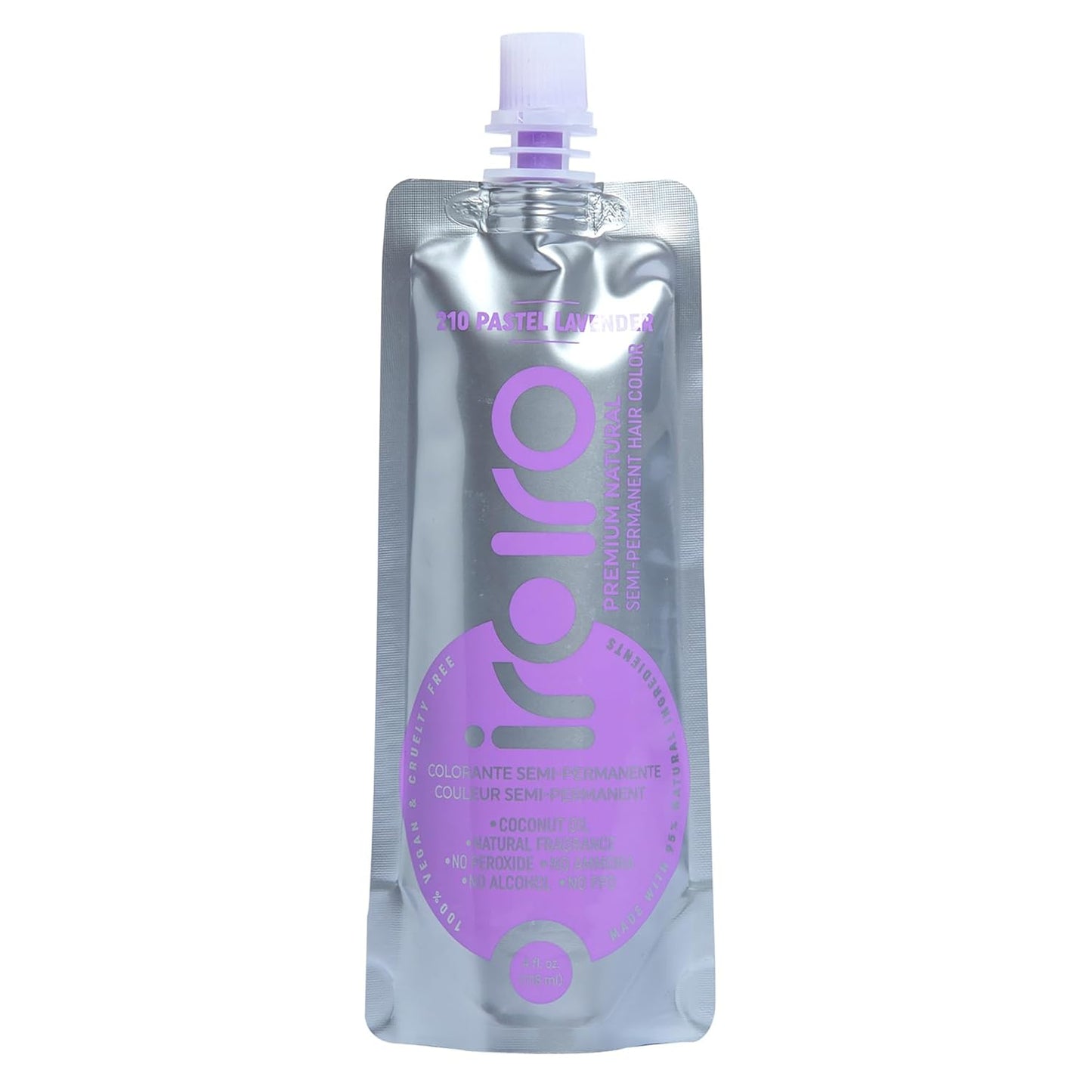 Premium Natural Semi-Permanent Hair Color - Pastel Lavender (4oz) | IROIRO