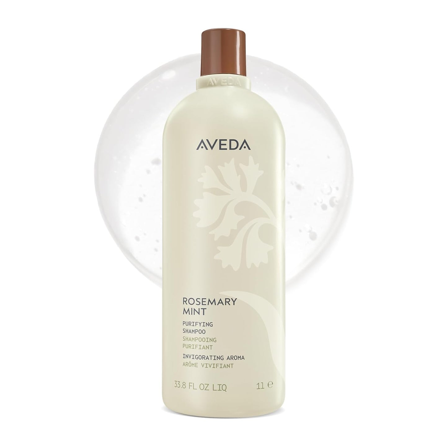 Aveda Rosemary Mint Purifying Shampoo - Clarifying Formula for Normal to Oily Hair | Adds Shine & Removes Buildup