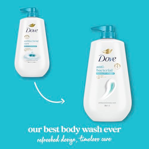 Dove Antibacterial Body Wash 30.6 oz Pump - Sulfate Free for All Skin Types
