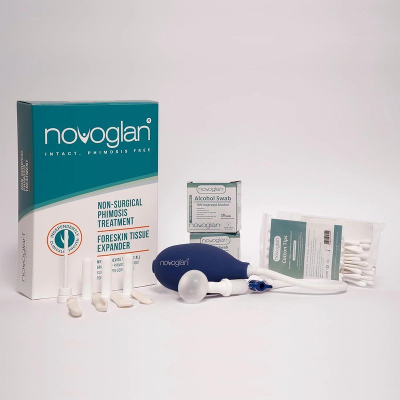 Non-Surgical Phimosis Treatment Kit - Gentle Foreskin Tissue Expander | At-Home Use | Reusable Components