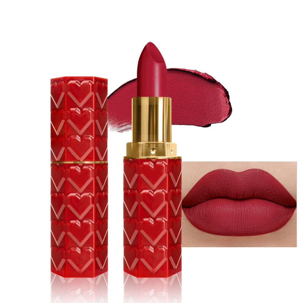 Peachy Rosee Peel Off Lip Stain Tints - Long Lasting Matte Lipstick | Waterproof, High Pigmented, 24-Hour Wear, 08