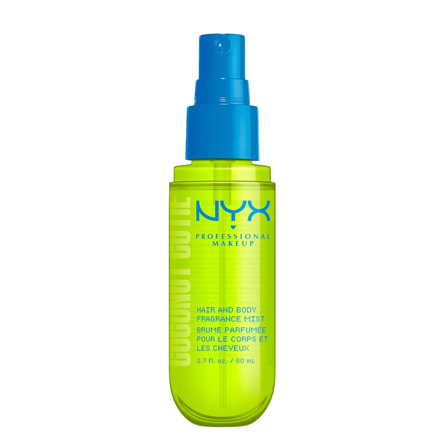 NYX Fat Oil Fragrance Mist - Coconut Cutie Hair & Body Spray | Vegan, Long-Lasting 2.7 fl oz