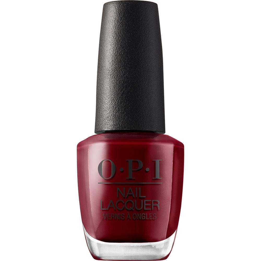 OPI Nail Lacquer Red Nail Polish - Crème, Shimmer & Glitter | Chip Resistant, Fast Drying | 0.5 Fl Oz