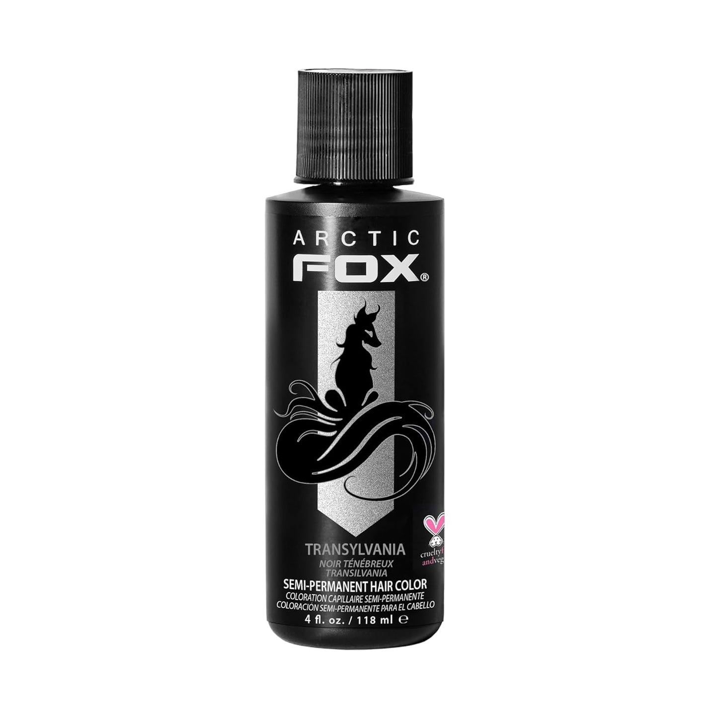 Arctic Fox Semi-Permanent Hair Dye - Vibrant Purple AF Color | Vegan, Ammonia-Free, 4 Fl Oz