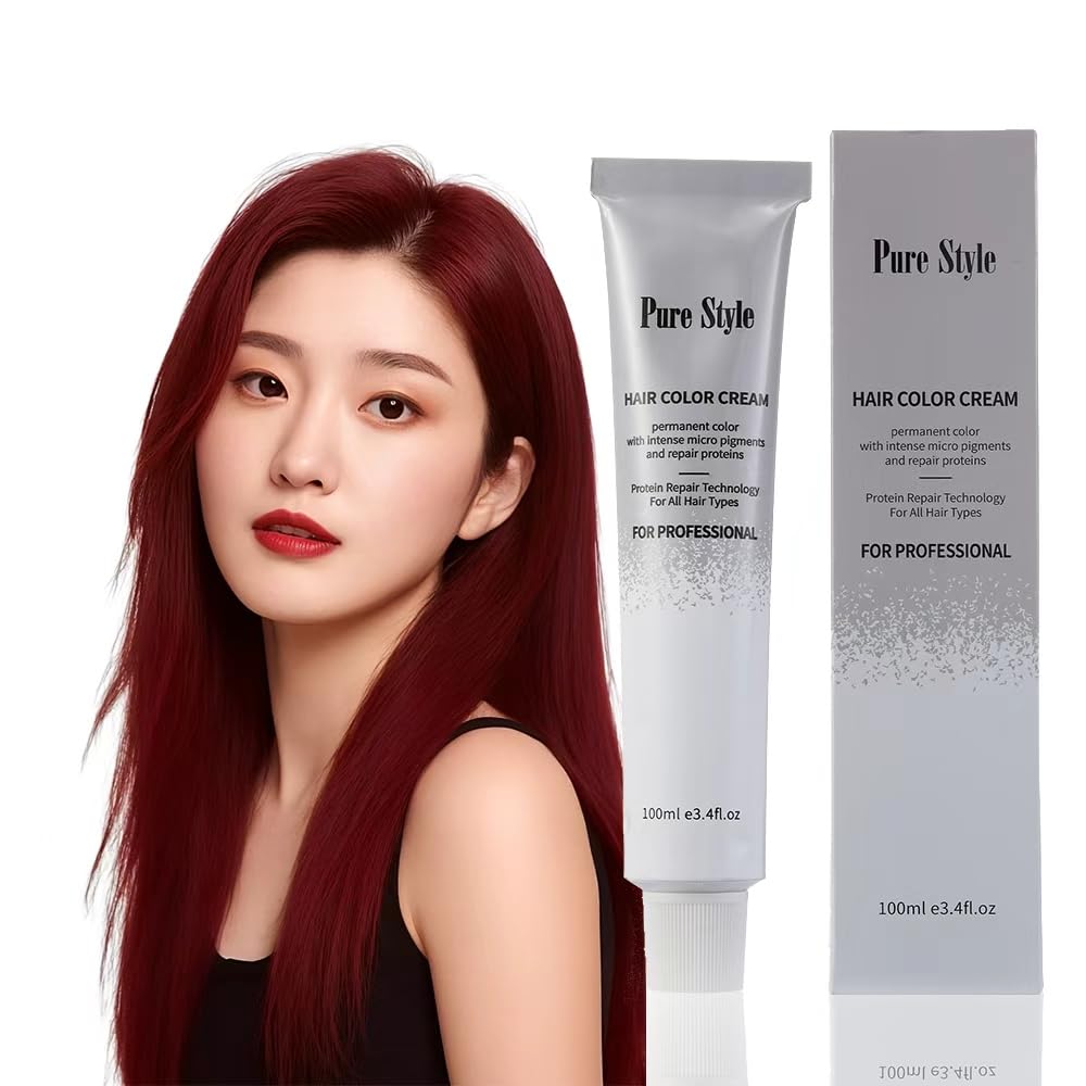 Hair Color Diluter Cream - Ammonia-Low Permanent Dye for At-Home Salon Quality | 3.4 fl oz (100ml) Nourishing Formula