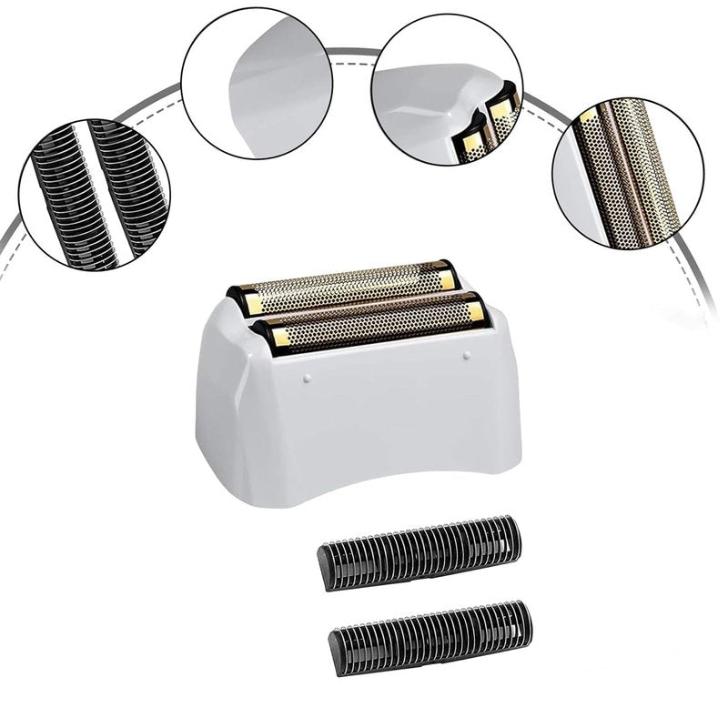 For Andis Foil Shaver Replacement Head for Model TS-1 TS-2 17150 17200 17235 Pro Foil Shaver, Replaces #17155 17160 17280 Shaver (Gold/1Pack)