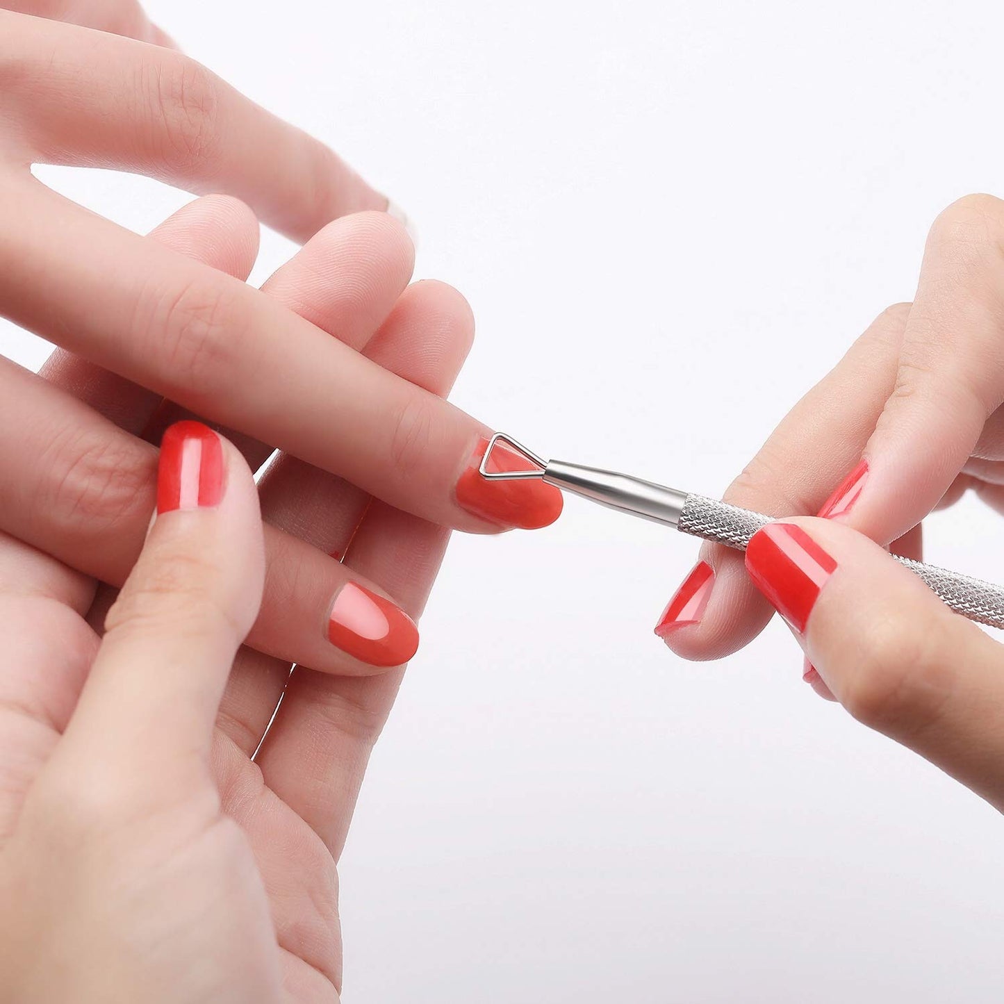 Cuticle Trimmer Set - Professional Stainless Steel Nippers & Pushers | Manicure & Pedicure Tools for Nails