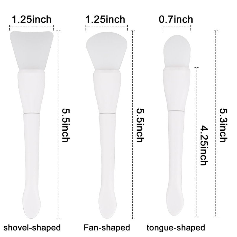 Seal Wax Stamp Scraper Spoon Tools for Silicone Crafts Sealing Wax Utensil Cleaner Sector and Tongue Shape Spatula Lacquer Seal DIY Mold