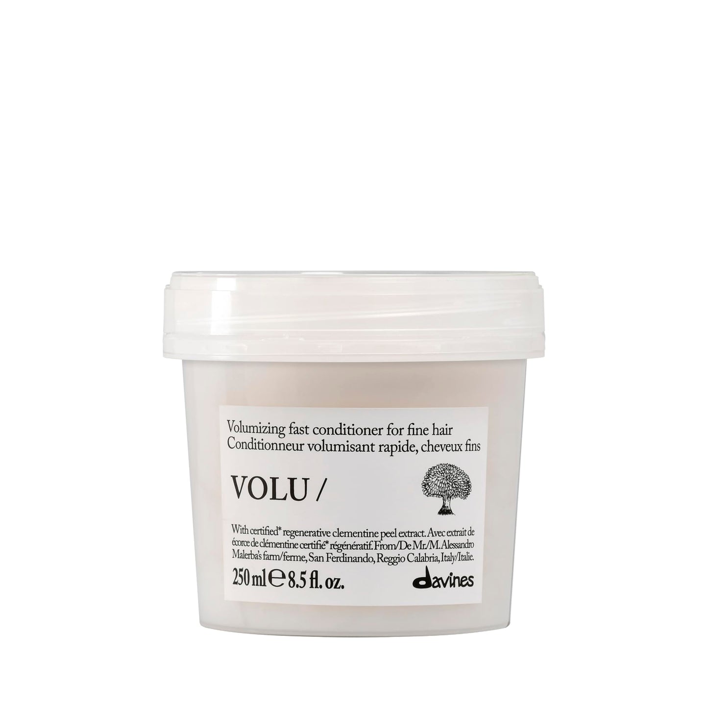 Davines VOLU/Conditioner, Volumizing Conditioner for Fine Hair, 8.5 Fl oz.