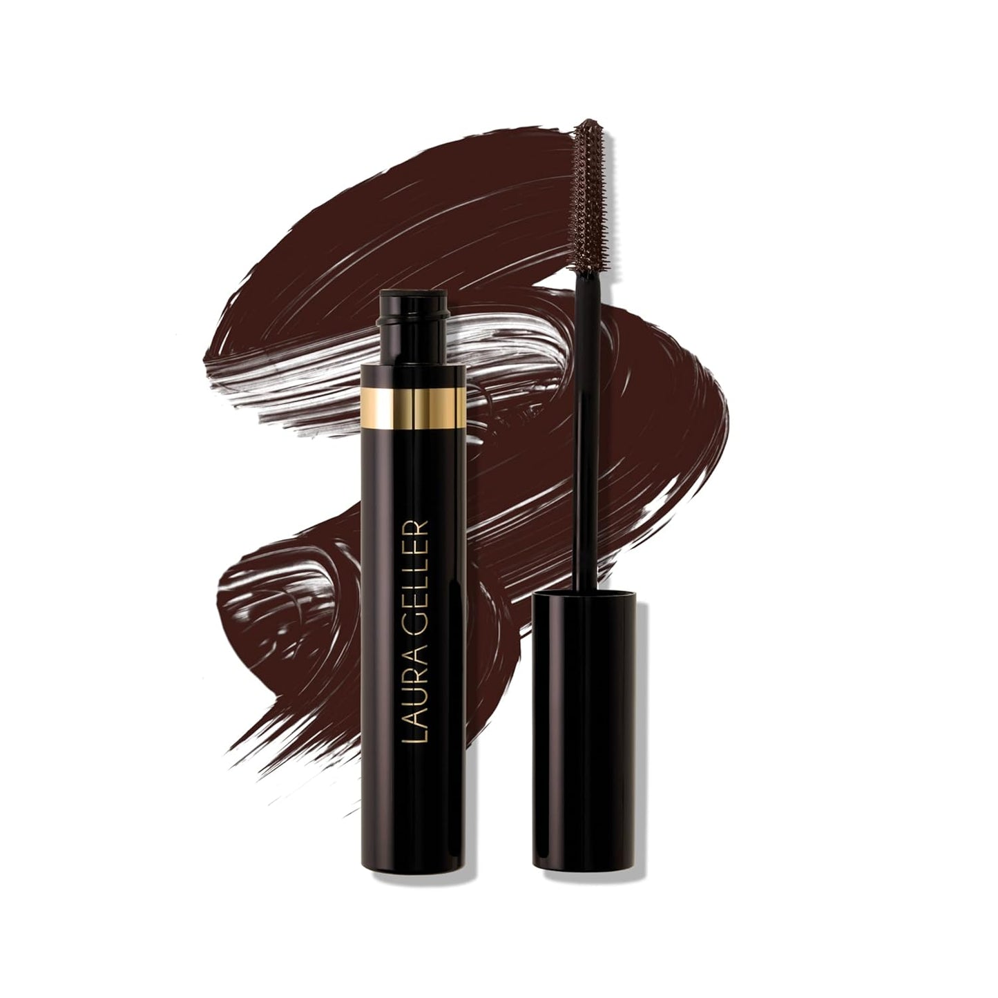 Laura Geller Kajal Longwear Mascara - Volumizing, Lengthening & Defining - Black, Smudge-Proof Formula