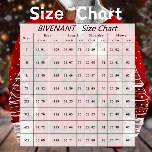 BIVENANT Men's Funny Christmas Hoodies Graphic Ugly Christmas Sweaters for Men Sweatshirts Quarter Zipper Fleece Novelty Sweatshirt Long Sleeve Pullover Tops Outfits,Christmas Q,3XL
