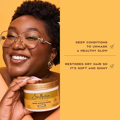 SheaMoisture Raw Shea Butter Deep Moisturizing Hair Masque 11.5 oz